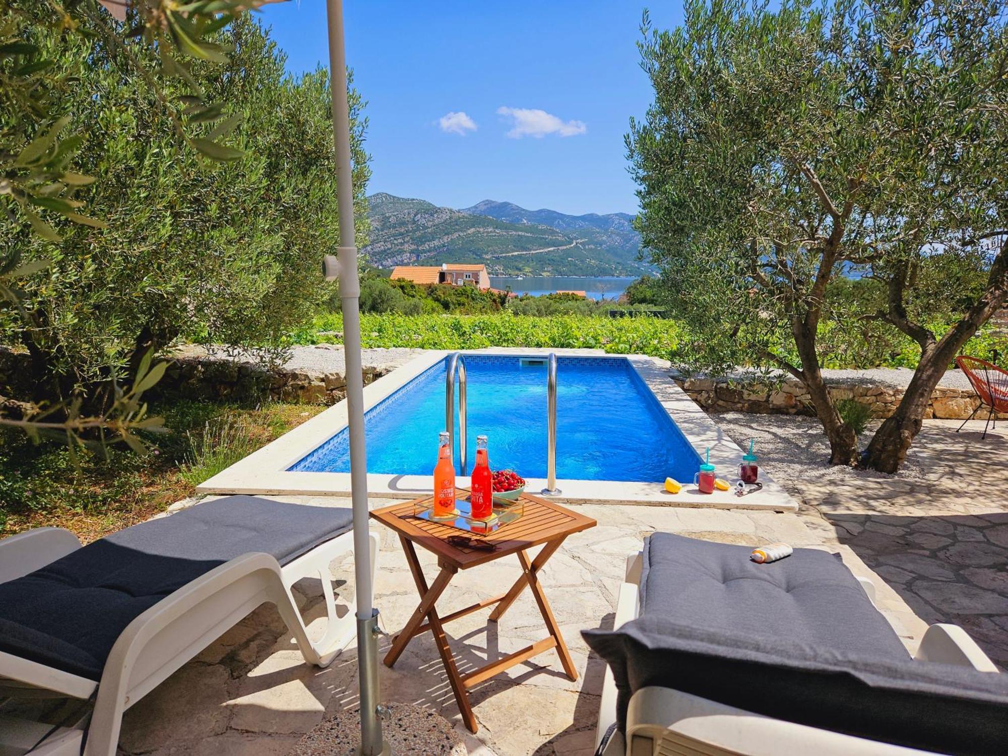 فيلا Vineyard House & Olive Grove House Račišće المظهر الخارجي الصورة